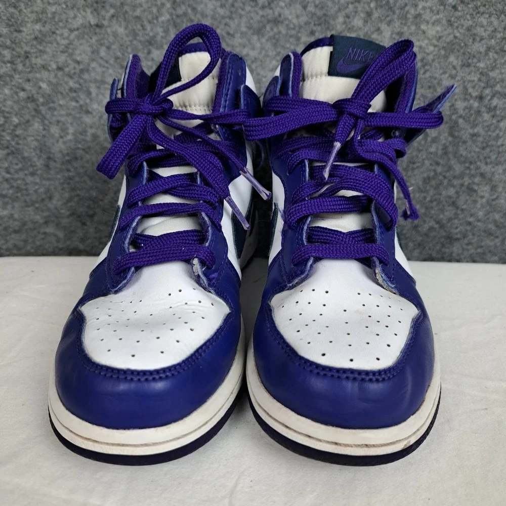 Nike Dunk High PS Size 3Y Electro Purple Navy White Sneakers Shoes DH9751-100